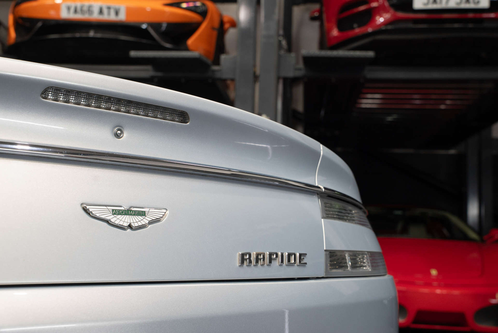 Aston Martin Rapide Rapide V12 Silver #25