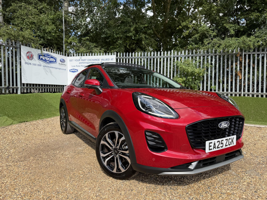 Ford Puma Titanium Auto EA25ZGK Red