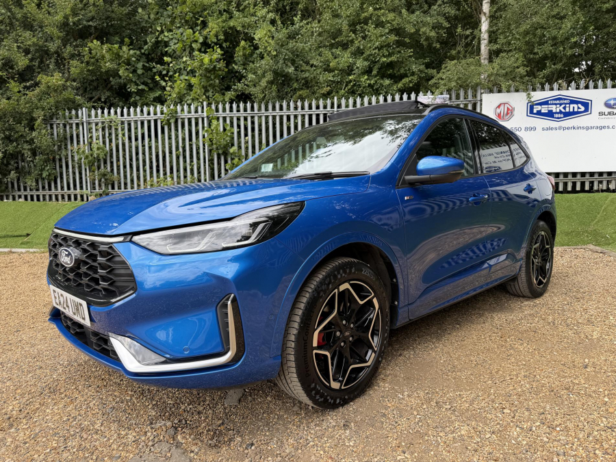 Ford Kuga St-line X Fhev 2.5L 180Ps Awd 4X4 EA24UMD Blue #4