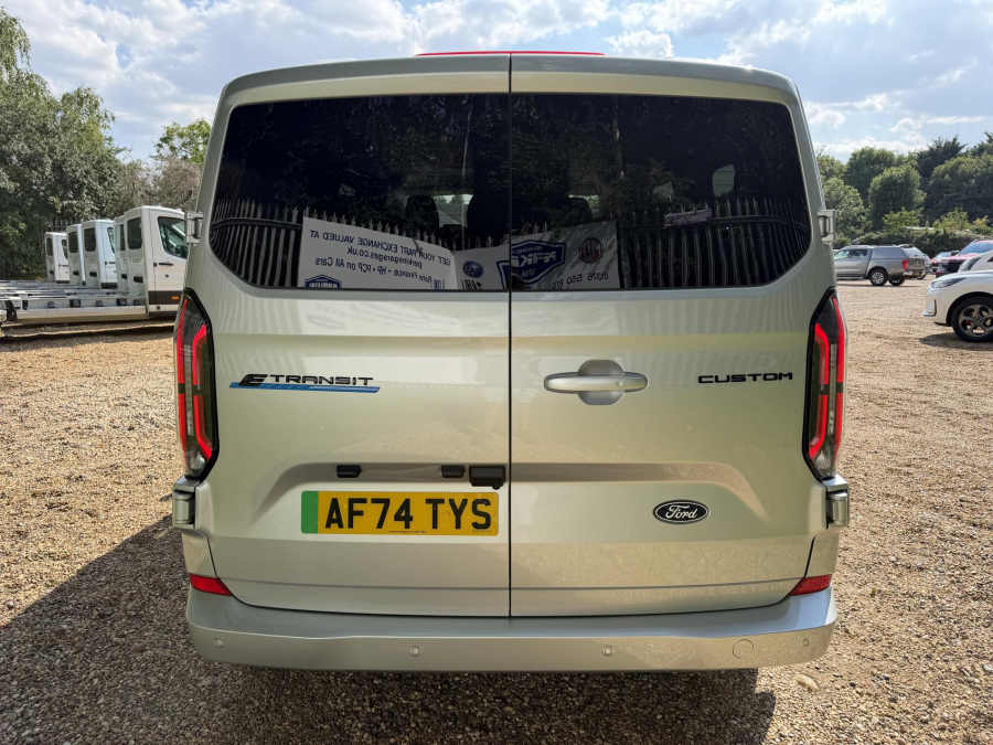 Ford Transit Custom Limited 9 AF74TYS Black #3