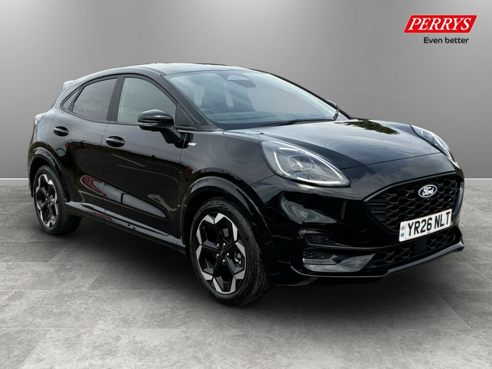 Ford Puma 1.0 Ecoboost Hybrid Mhev St-line X Black