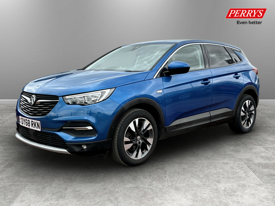 Vauxhall Grandland X 1.2 Turbo Sport Nav DY68RKN Blue #3