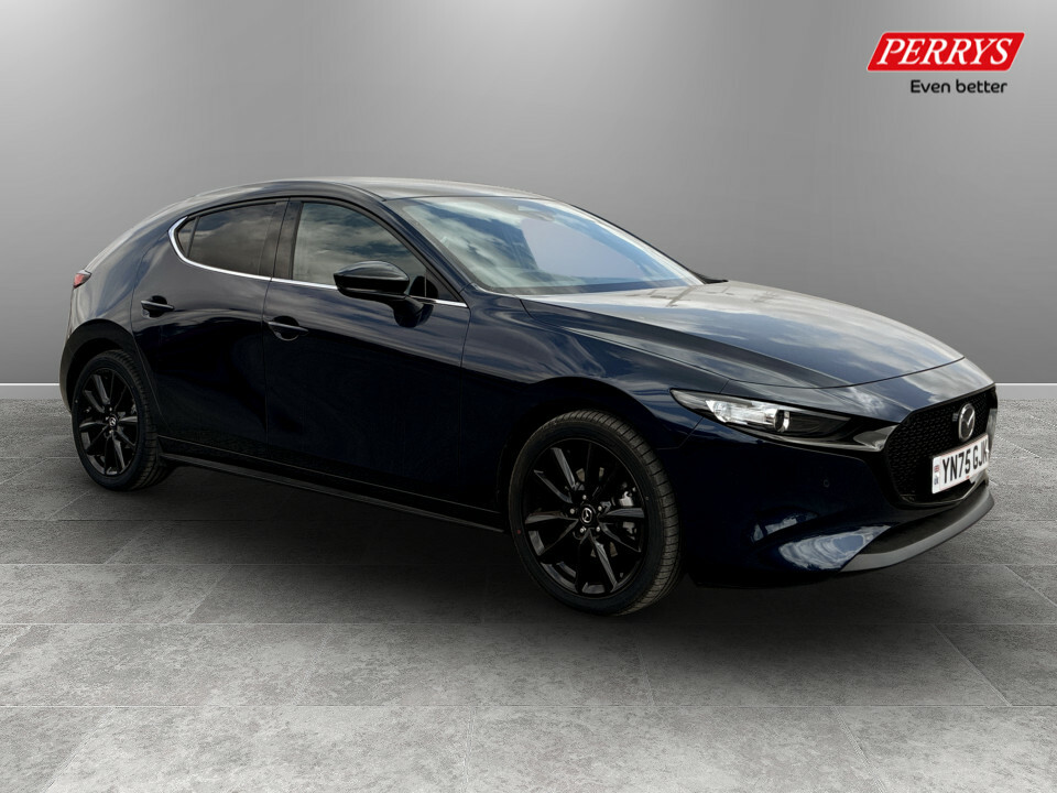 Mazda 3 2.5 E-skyactiv G Mhev 140 Homura Blue