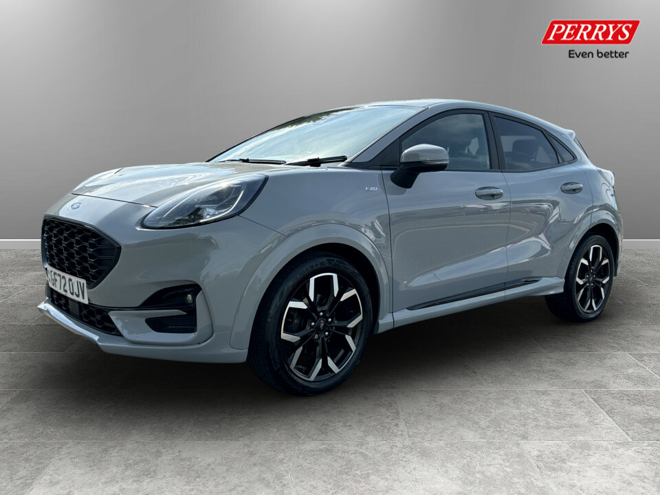 Ford Puma 1.0 Ecoboost Hybrid Mhev St-line X GF72OJV Grey #3