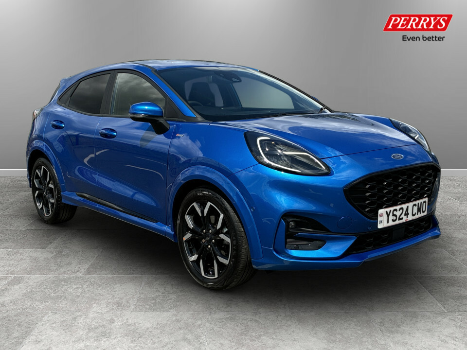 Ford Puma 1.0 Ecoboost Hybrid Mhev St-line X Dct Blue