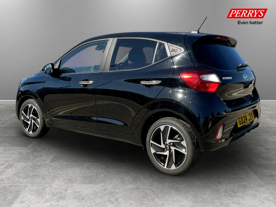 Hyundai I10 1.0 63 Premium Nav GD24JSY Black #5