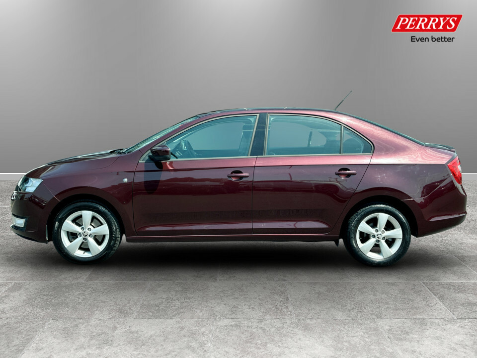 Skoda Rapid 1.4 Tsi Se Dsg Red #4