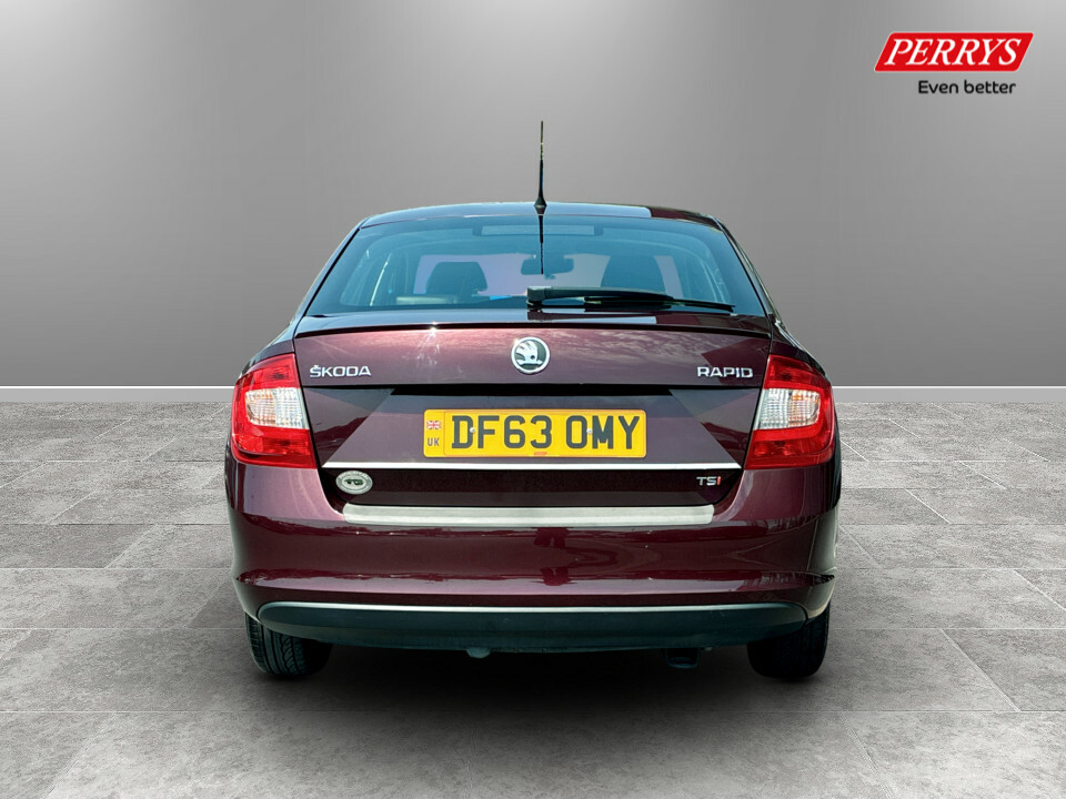 Skoda Rapid 1.4 Tsi Se Dsg Red #6
