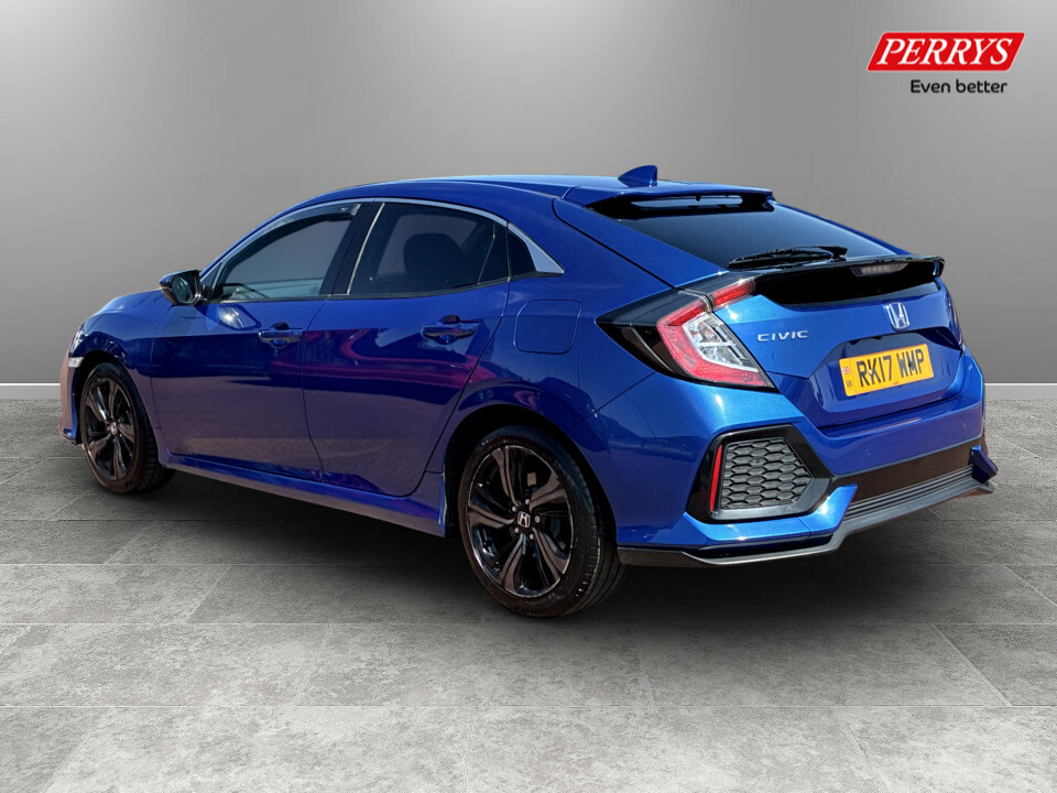 Honda Civic 1.0 Vtec Turbo Sr Cvt Blue #5