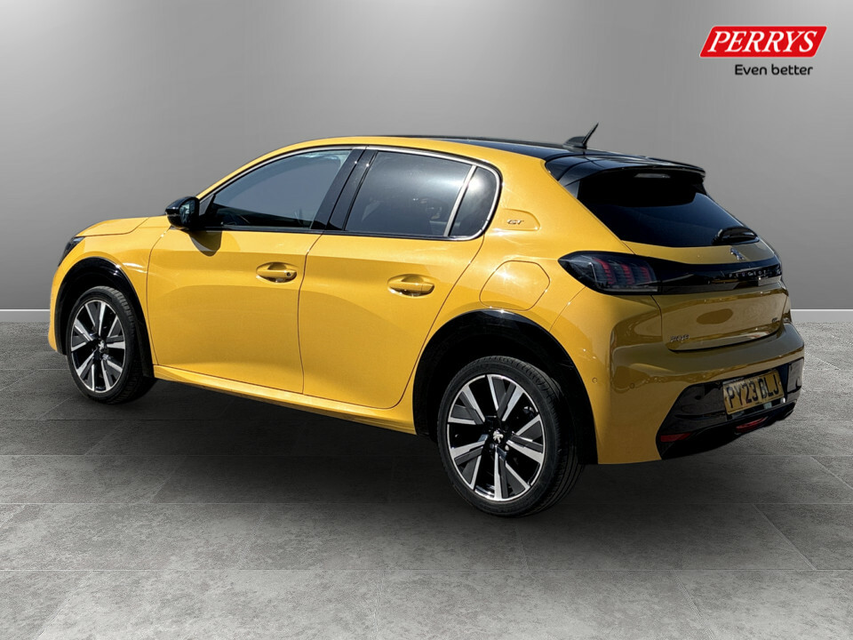 Peugeot 208 1.2 Puretech 100 Gt PY23BLJ Yellow #5