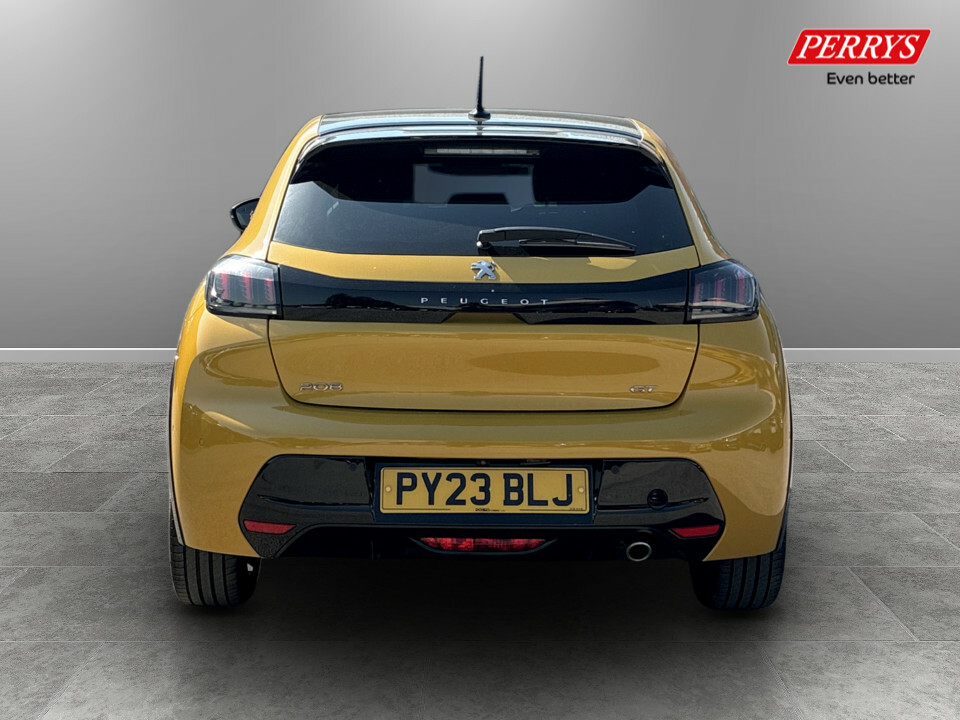 Peugeot 208 1.2 Puretech 100 Gt PY23BLJ Yellow #6