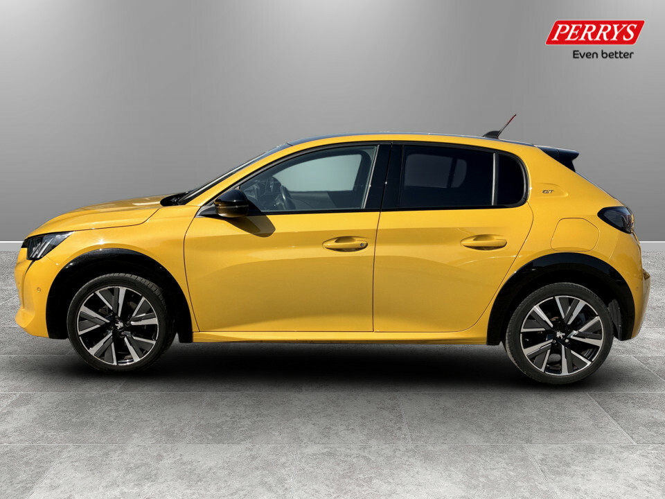 Peugeot 208 1.2 Puretech 100 Gt PY23BLJ Yellow #4
