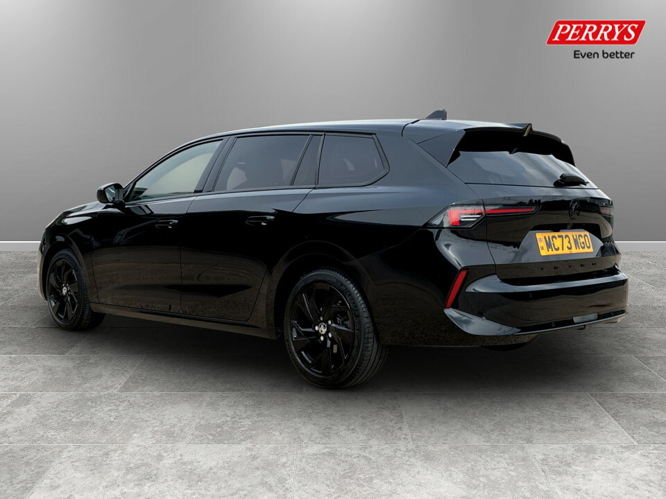 Vauxhall Astra 1.2 Turbo 130 Gs MC73WGO Black #5