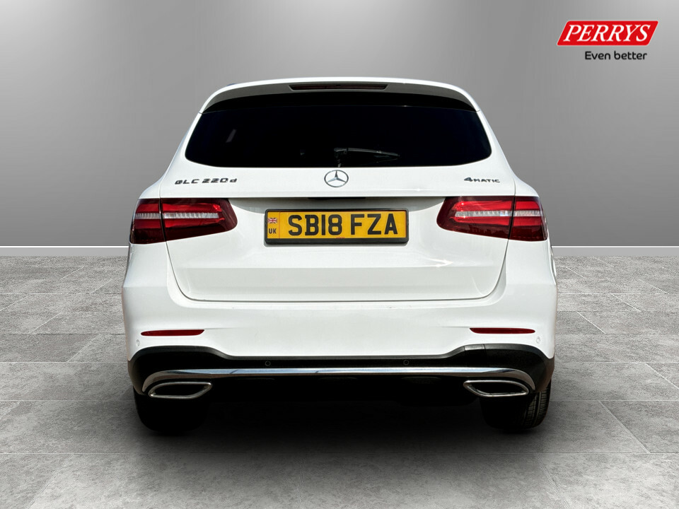 Mercedes-Benz GLC Class Glc 220D 4Matic Amg Line 9G-tronic SB18FZA White #6