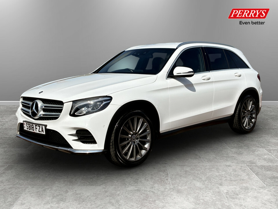 Mercedes-Benz GLC Class Glc 220D 4Matic Amg Line 9G-tronic SB18FZA White #3