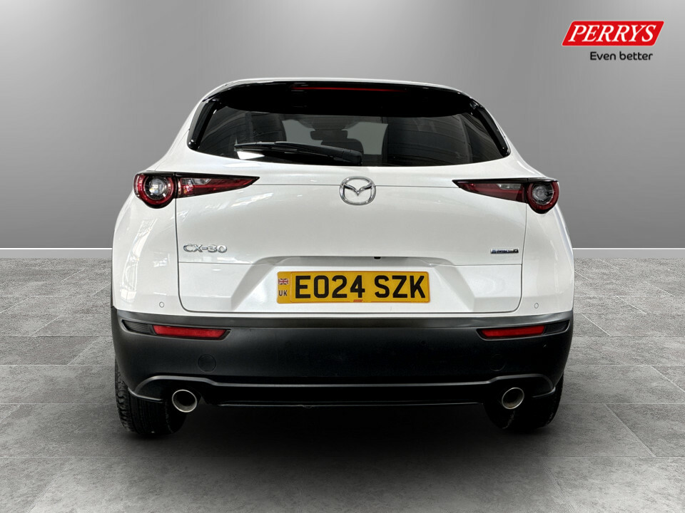 Mazda CX-30 2.0 E-skyactiv X Mhev Exclusive-line EO24SZK White #6