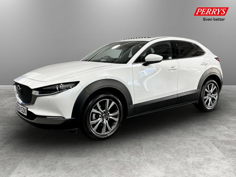 Mazda CX-30 2.0 E-skyactiv X Mhev Exclusive-line EO24SZK White #3