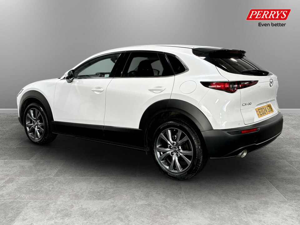 Mazda CX-30 2.0 E-skyactiv X Mhev Exclusive-line EO24SZK White #5