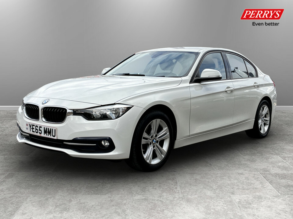 BMW 3 Series 318I Sport White #3