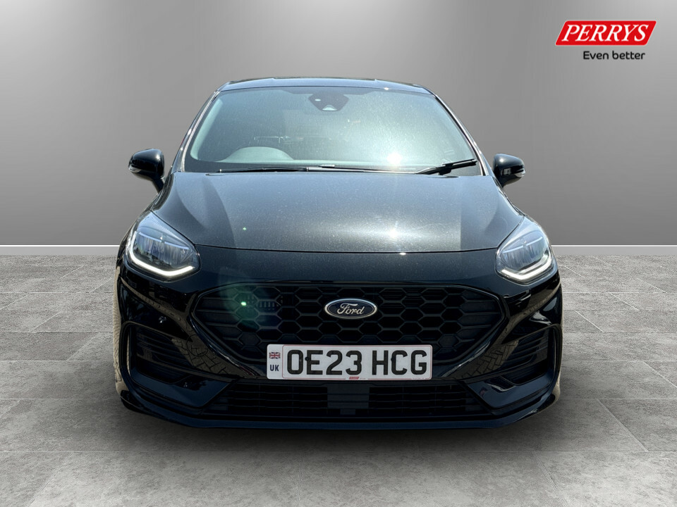 Ford Fiesta 1.0 Ecoboost Hbd Mhev 125 St-line X OE23HCG Black #2