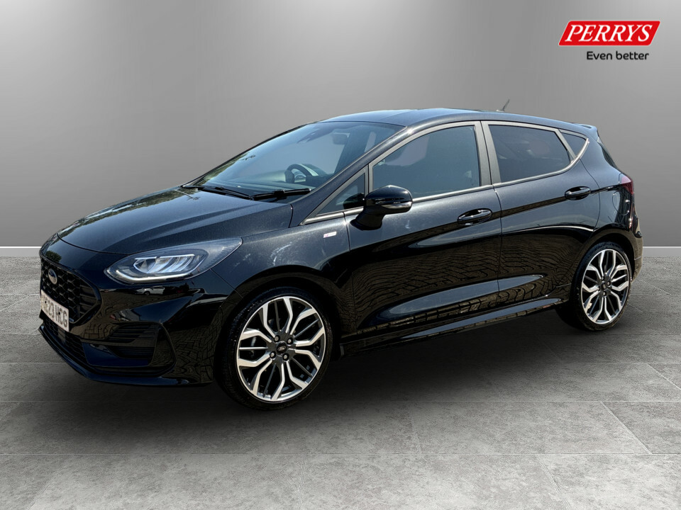 Ford Fiesta 1.0 Ecoboost Hbd Mhev 125 St-line X OE23HCG Black #3
