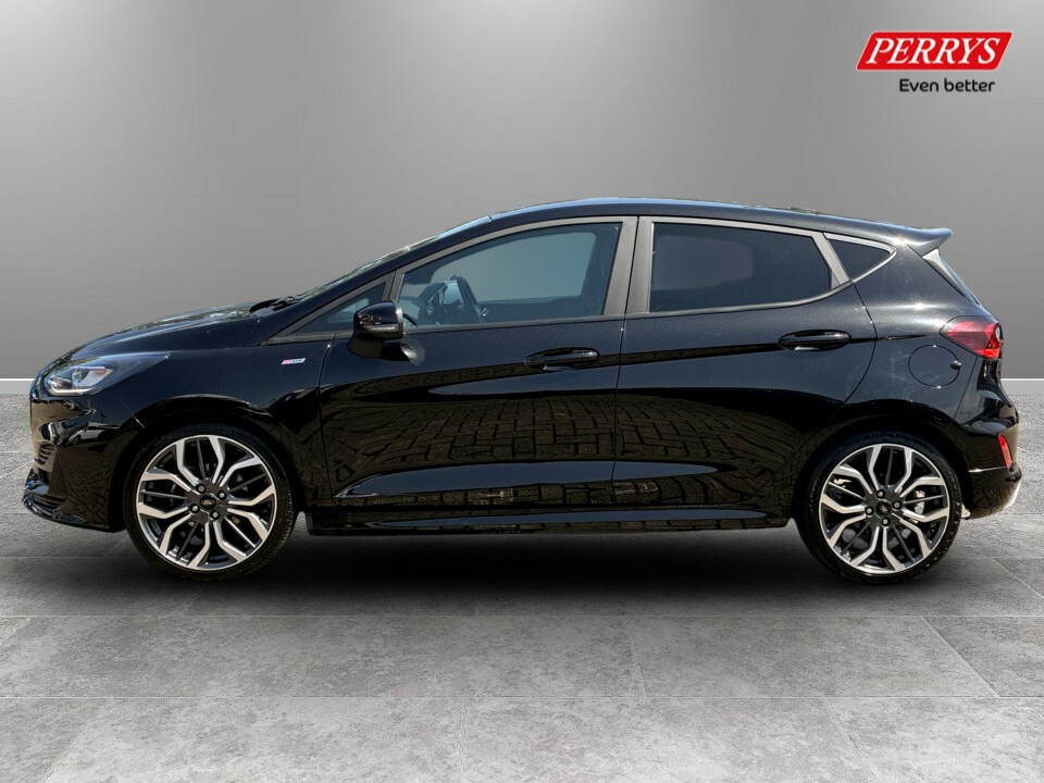 Ford Fiesta 1.0 Ecoboost Hbd Mhev 125 St-line X OE23HCG Black #4