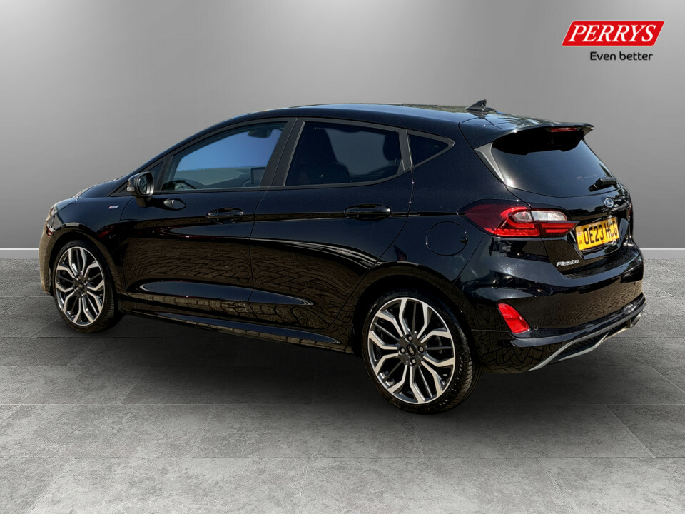 Ford Fiesta 1.0 Ecoboost Hbd Mhev 125 St-line X OE23HCG Black #5