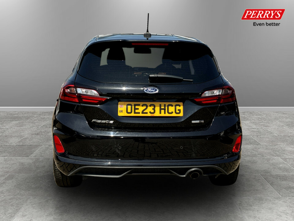 Ford Fiesta 1.0 Ecoboost Hbd Mhev 125 St-line X OE23HCG Black #6