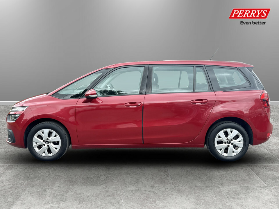 Citroen Grand C4 Picasso 1.6 Bluehdi Touch Edition Eat6 YN17ZCF Red #4