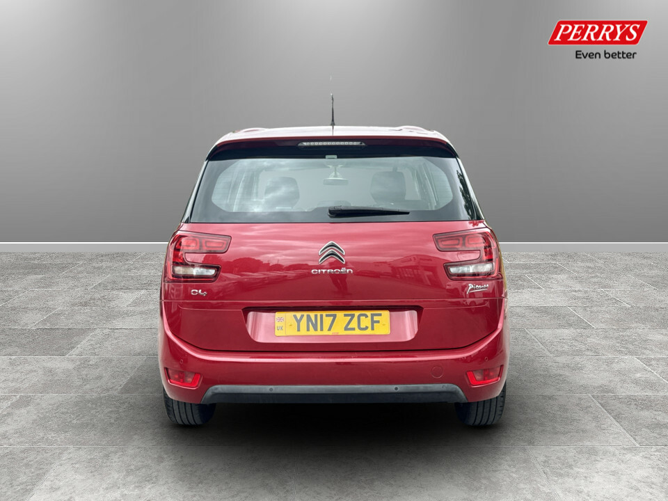 Citroen Grand C4 Picasso 1.6 Bluehdi Touch Edition Eat6 YN17ZCF Red #6