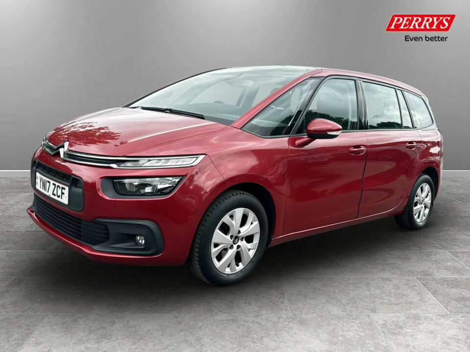 Citroen Grand C4 Picasso 1.6 Bluehdi Touch Edition Eat6 YN17ZCF Red #3