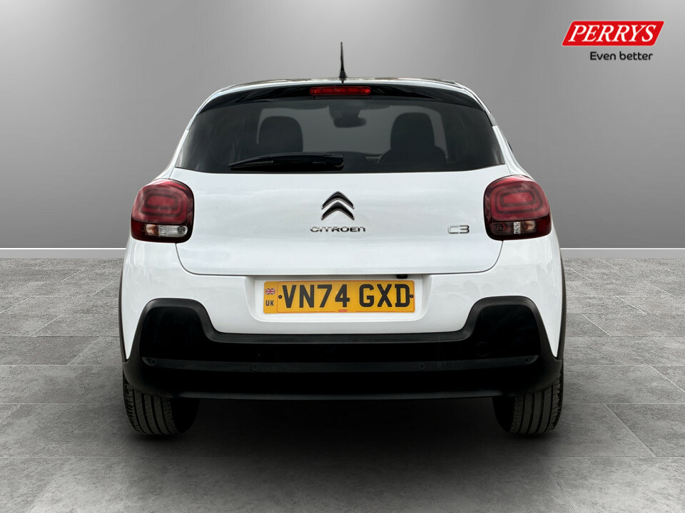 Citroen C3 1.2 Puretech 110 Plus Eat6 VN74GXD White #6
