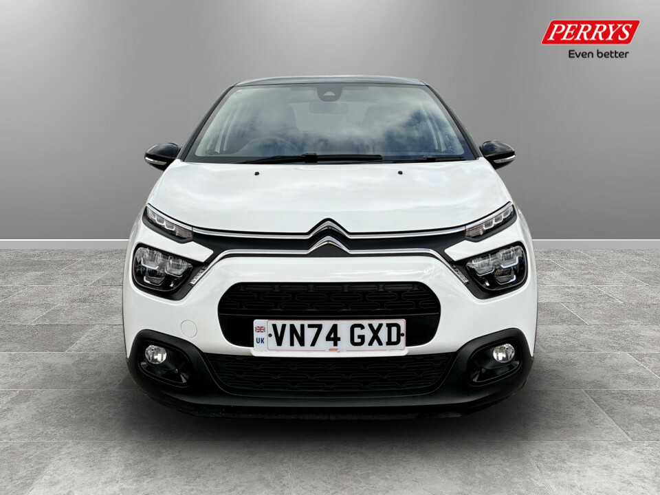 Citroen C3 1.2 Puretech 110 Plus Eat6 VN74GXD White #2