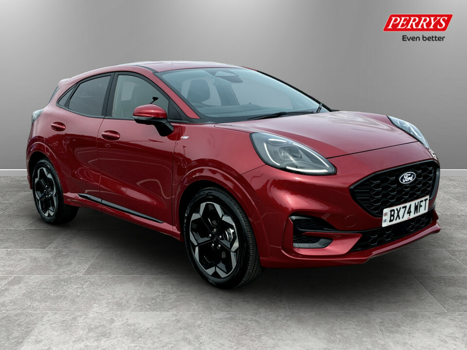 Ford Puma 1.0 Ecoboost Hybrid Mhev St-line X Dct Red