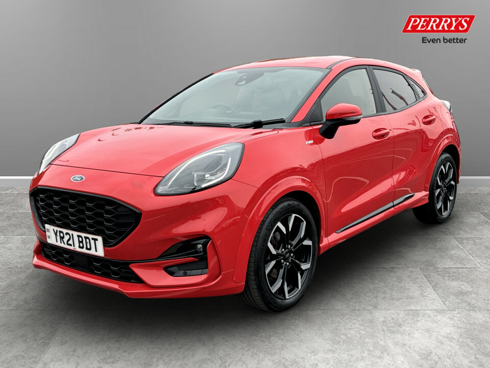 Ford Puma 1.0 Ecoboost St-line X YR21BDT Red #3
