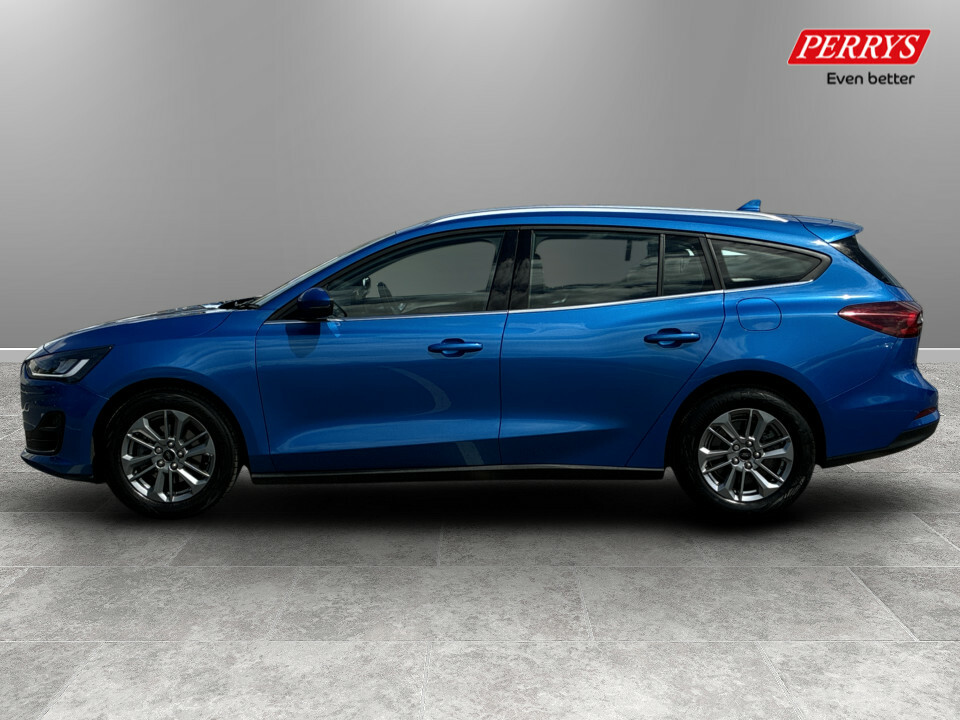 Ford Focus 1.0 Ecoboost Hybrid Mhev 155 Titanium PJ23RYX Blue #4