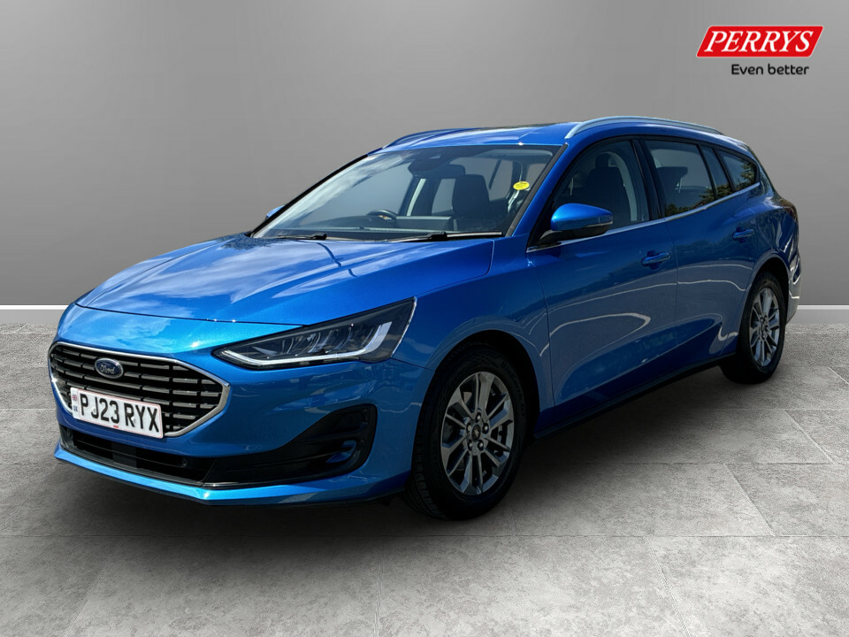 Ford Focus 1.0 Ecoboost Hybrid Mhev 155 Titanium PJ23RYX Blue #3