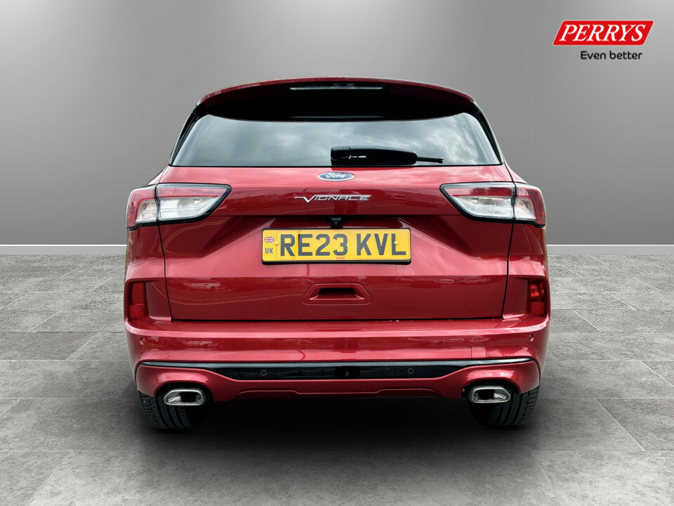 Ford Kuga 2.5 Fhev Vignale Cvt RE23KVL Red #6