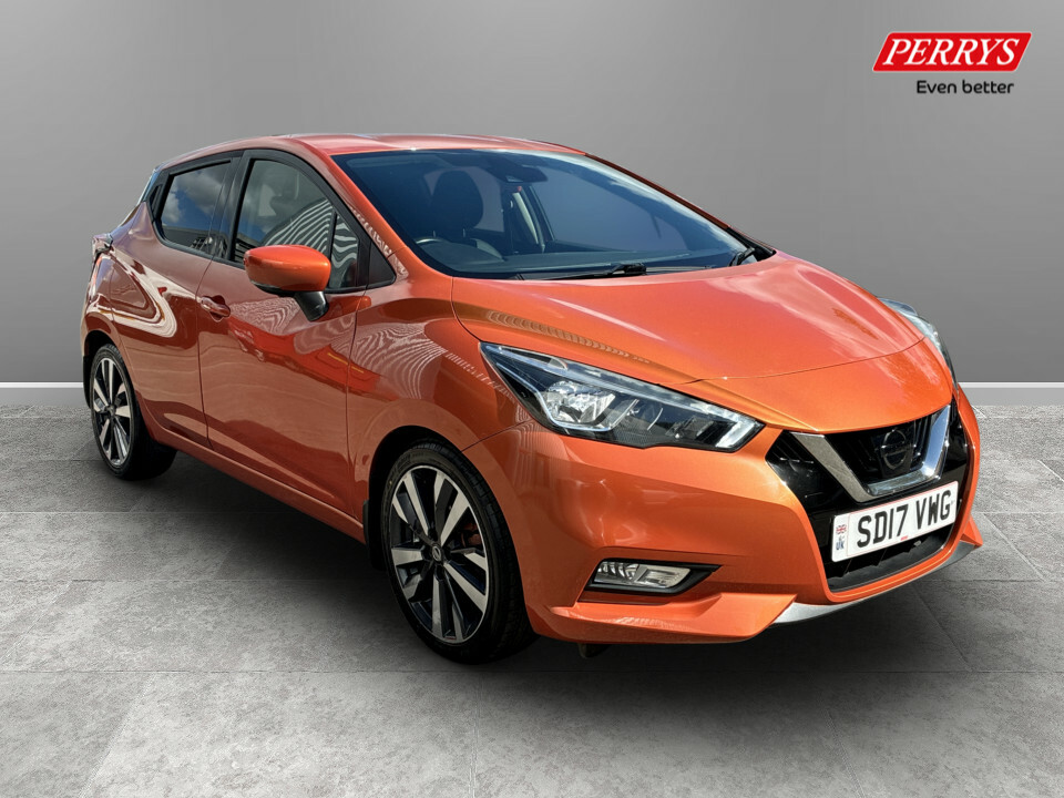 Nissan Micra 1.5 Dci Tekna Orange