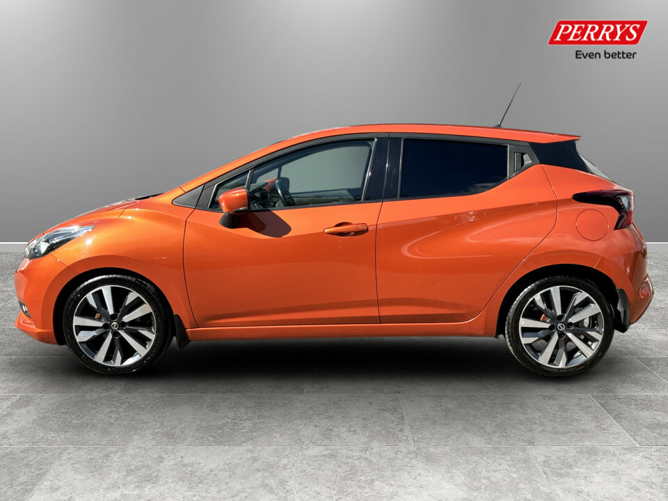 Nissan Micra 1.5 Dci Tekna Orange #4