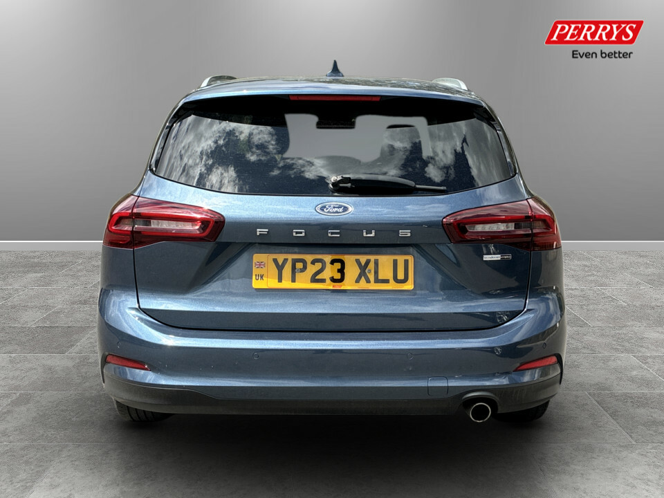 Ford Focus 1.0 Ecoboost Hybrid Mhev Titanium X YP23XLU Blue #6