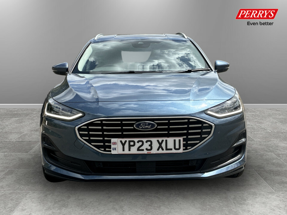 Ford Focus 1.0 Ecoboost Hybrid Mhev Titanium X YP23XLU Blue #2