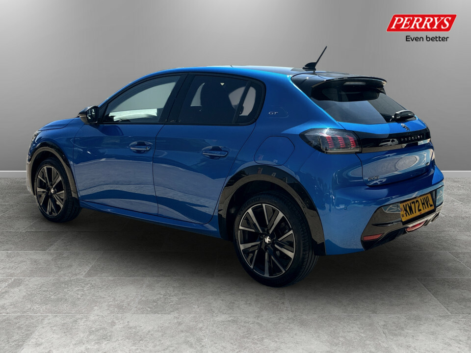 Peugeot 208 1.2 Puretech 100 Gt Premium KW72HVL Blue #5