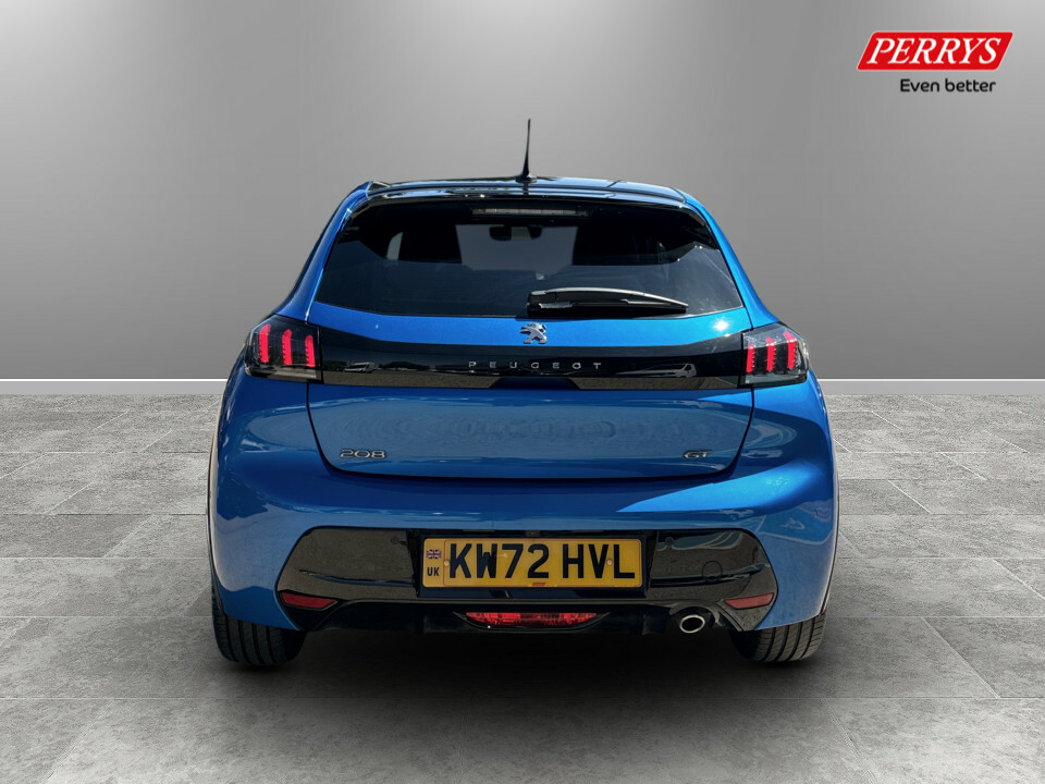 Peugeot 208 1.2 Puretech 100 Gt Premium KW72HVL Blue #6