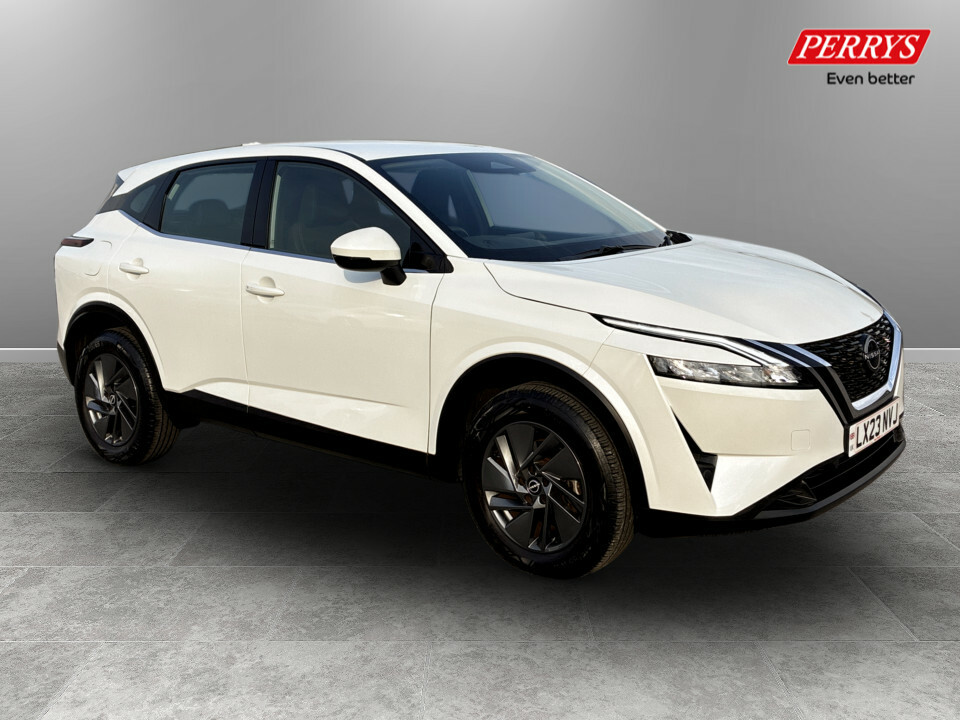 Nissan Qashqai 1.3 Dig-t Mh 158 Acenta Premium Xtronic White