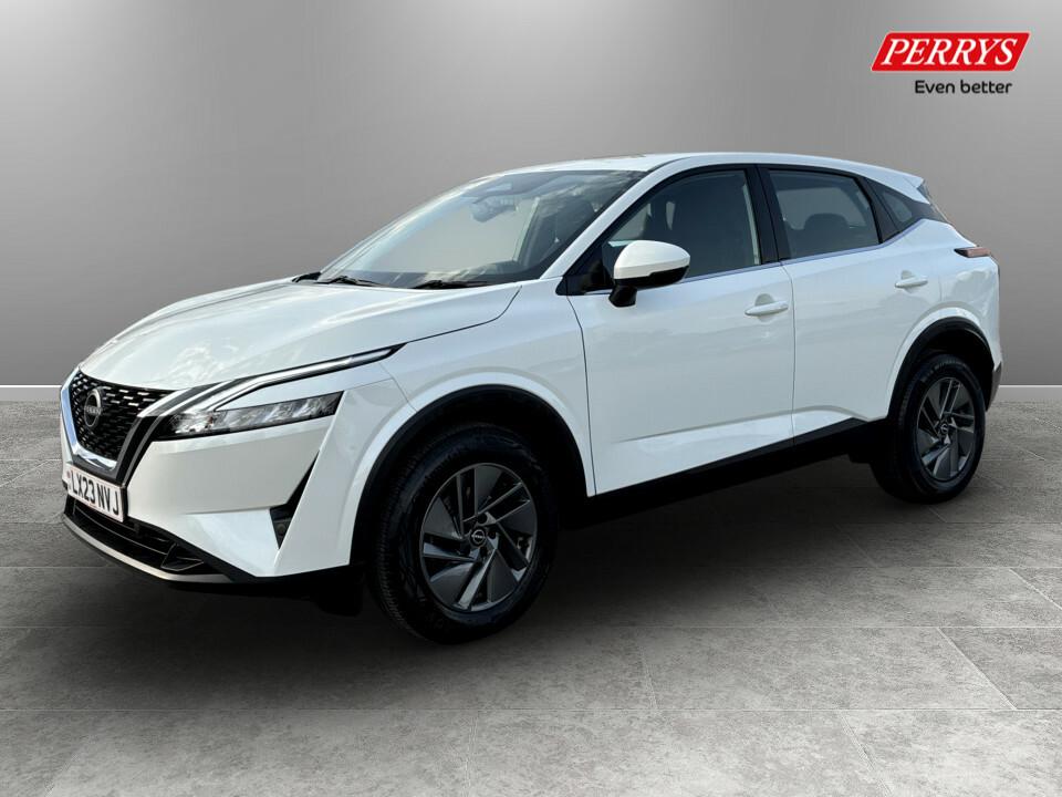 Nissan Qashqai 1.3 Dig-t Mh 158 Acenta Premium Xtronic White #3