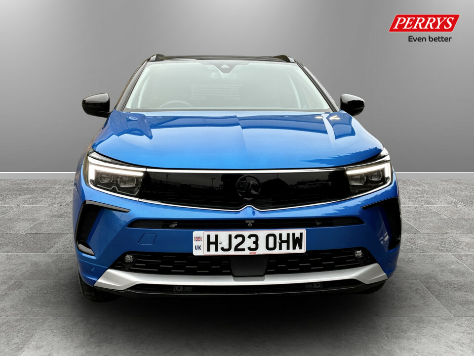 Vauxhall Grandland 1.2 Turbo Ultimate HJ23OHW Blue #2