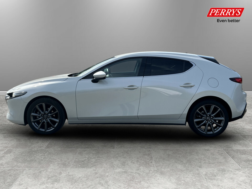 Mazda 3 2.5 E-skyactiv G Mhev 140 Exclusive-line ML25SWJ White #4