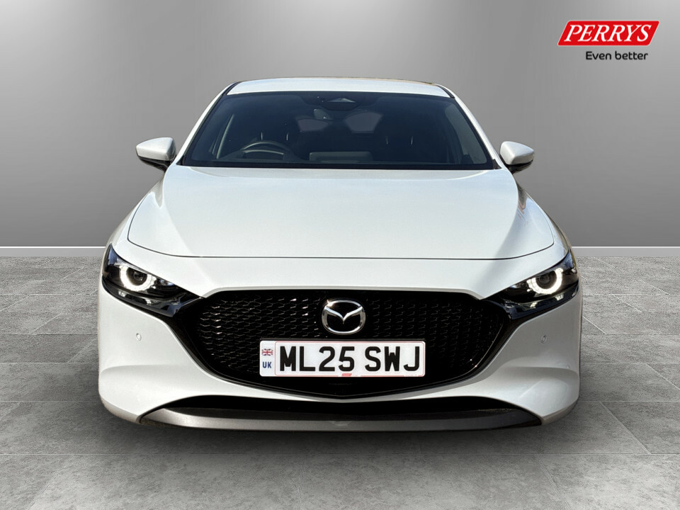 Mazda 3 2.5 E-skyactiv G Mhev 140 Exclusive-line ML25SWJ White #2