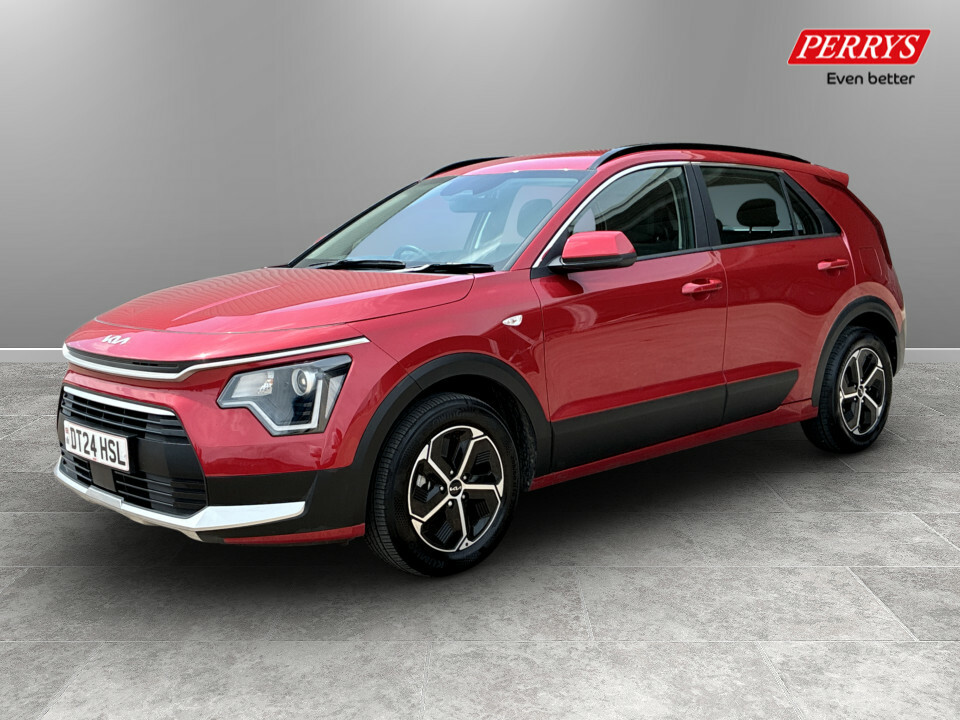Kia Niro 1.6 Gdi 127 Hybrid 2 Nav Dct DT24HSL Red #3